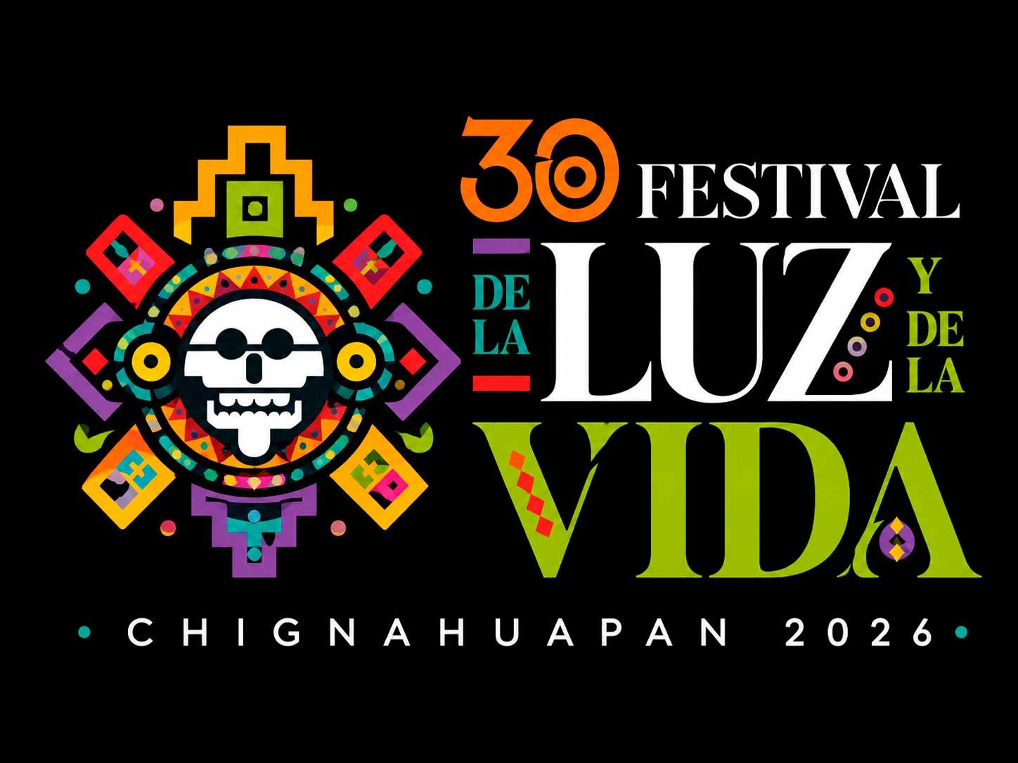 Logo oficial Festival de la Luz y de la Vida 2026